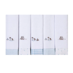 Fralda de Ombro Soft bordada - Cavalo de madeira (5 unidades) - comprar online
