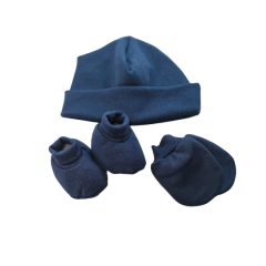 Pantufa Algodão Egípcio - Marinho - comprar online