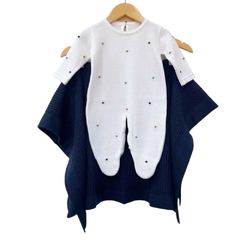 Kit tricô premium - Poá colorido - Poohlulu for Babies