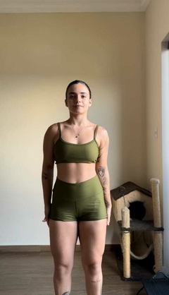 CONJUNTO TIRAS - VERDE MILITAR - comprar online