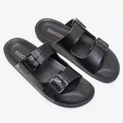 CHINELO DEMOCRATA EM COURO