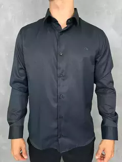 CAMISA SOCIAL ML C/ DETALHE SLIM OGOCHI - comprar online