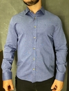 CAMISA SOCIAL SLIM FIT ML CALVIN KLEIN