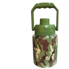Garrafa Térmica Gig Fast Camo Cinza 1200ml - comprar online
