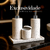 Kit Lavabo Acessórios Aromatizador Saboneteira Vaso e Base - loja online