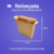 80 Unidades Caixa De Papelão Ondulado 45cm 7cm 45cm na internet