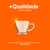 Jogo 6 Canecas Xícaras Vidro 90ml Para Chá Café Cappuccino na internet