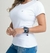 T-SHIRTS TEXAS FARM - CF169 - BRANCO/ PRETO - loja online