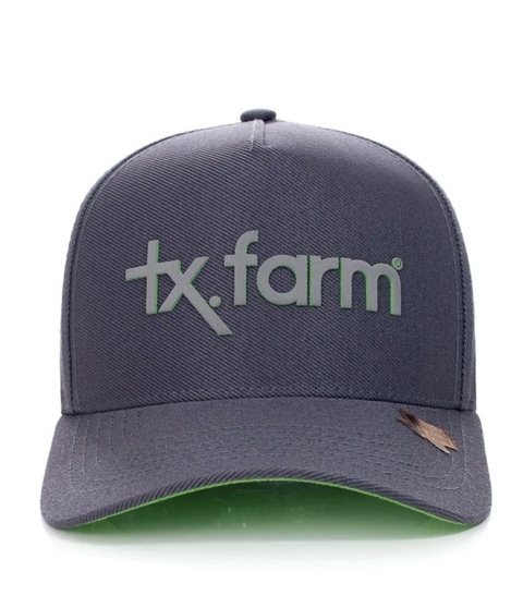 BONE TEXAS FARM - TF673 - CINZA CHUMBO/ VERDE NEON - comprar online