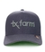 BONE TEXAS FARM - TF673 - CINZA CHUMBO/ VERDE NEON - comprar online