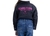 CAMISA COMPETIÇÃO FEMININA INFANTIL MANGA LONGA TEXAS FARM - CAP003/ INF - PRETO/ ROSA PINK