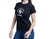 T- SHIRTS FEMININA TEXAS FARM - CF305 - PRETO na internet