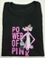T-Shirt power of pink na internet