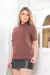 T- Shirt Gola Alta - Inspiração Zara