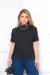 T- Shirt Gola Alta - Inspiração Zara