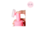 Pump Espumador Frasco Com Escovinha De Silicone Rosa 60ml - comprar online