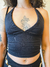 Cropped Thais Preto na internet