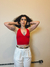 Cropped Thais Vermelho - comprar online
