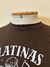 Imagem do Babytee Latinas marrom