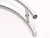 PUXADOR 120CM AÇO INOX ESCOVADO DUPLO BELISSIMA CURVO 38/1200/800MM VIDRO/MADEIRA - comprar online