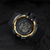 Homens luxo relógios eletrônicos Luminous Fashion Sport Titanium aço pulseira