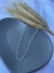 CHOCKER TODA CORAÇÃO MEIA CANA PRATA 925