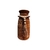 VASO EM MADEIRA COM COLAR