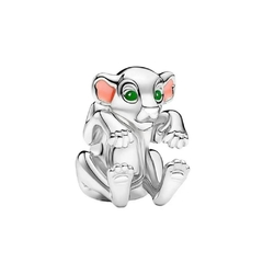 Berloque Charm Rei Leão Prata 925 Disney - comprar online