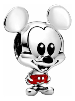 Berloque Mickey Baby Em Prata 925