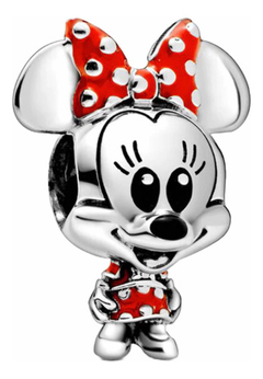 Berloque Minnie Baby Em Prata 925