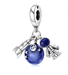 Berloque Charm Life Em Prata 925 Astronauta - comprar online