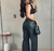 Calça de couro fake wide leg calça courinho - loja online