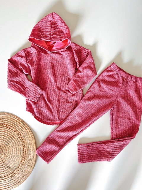 Conjunto lãzinha com capuz - comprar online