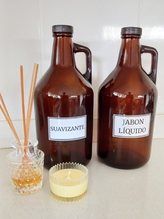 Botellones ambar en internet