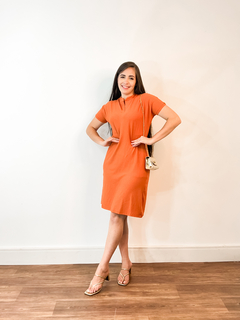 Vestido Ana Caramelo - comprar online
