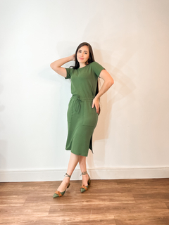 Conjunto Basic Verde Militar