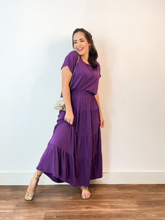 Conjunto Leide Roxo