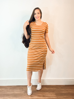 Vestido Amanda LISTRADO - comprar online