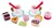 Juego De Té y Stand De postres Phoohi Madera Ik0246 Color Blanco - comprar online
