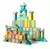 Juego De Madera Tooky Toy 90p Letras Núm Bloques Multicolor - comprar online