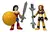 Muñecos Imaginext Dc Wonder Woman + Cheetah A 7cm Articulado - comprar online