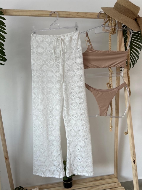 CAlÇA RENDA PRAIA OFF WHITE