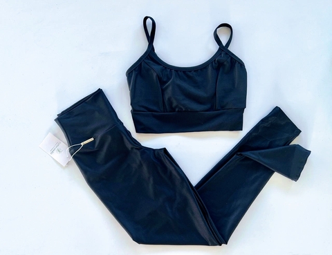 LEGGING WONDER MEDIA COMPRESSÃO PRETA