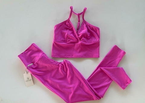 LEGGING ALTA COMPRESSÃO ROSA PINK