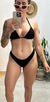 TANGA ALINE TRILOBOL PRETO na internet