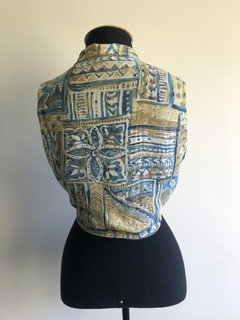 Cropped Vintage Diferentão e Estiloso - Brechó do Gatil - Moda Circular