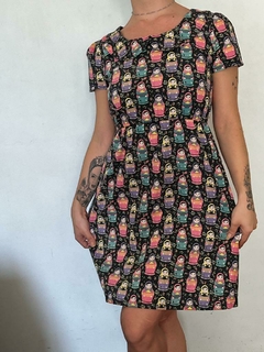 Vestido Matrioskas Tamanho P na internet