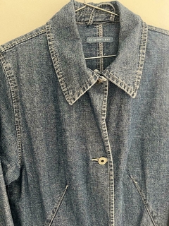 Sobretudo Jeans Tamanho M Peça Vintage Anos 2000 - comprar online