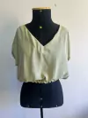 Cropped Verde Tamanho M
