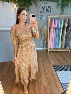 Vestido Midi Lastex na internet